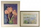 TWO WATERCOLORS BY B. CHITTEND