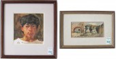 TWO WATERCOLORS: GIOVANNI GALL