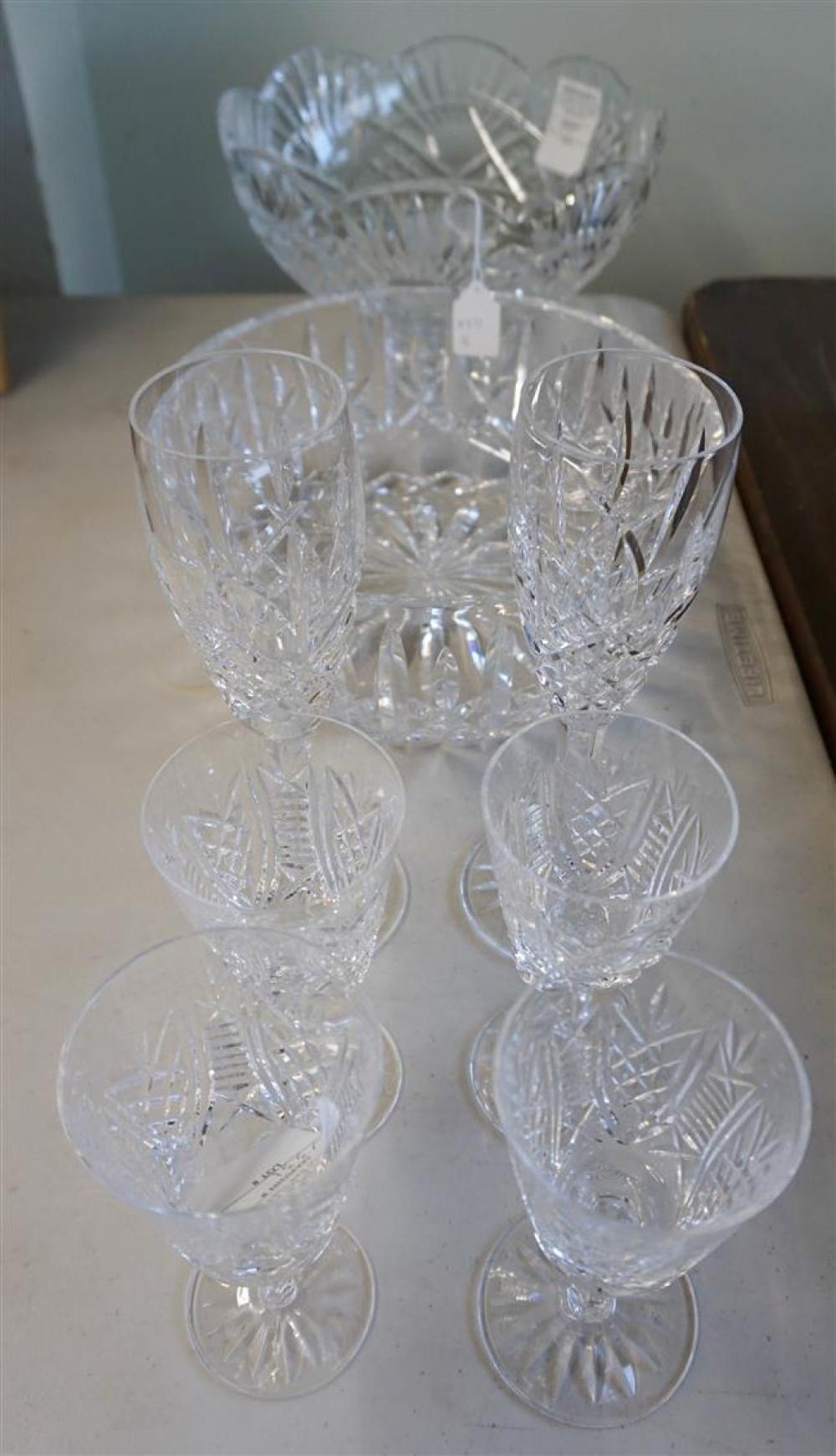 TWO WATERFORD CRYSTAL BOWLS, PAIR