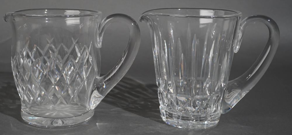 TWO WATERFORD CUT CRYSTAL