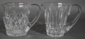 TWO WATERFORD CUT CRYSTAL PITC