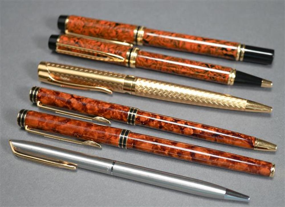 TWO WATERMAN FOUNTAIN PEN AND