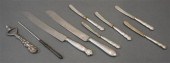 TWO WEBB STERLING HANDLE SPONG