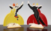 Two Wedgwood Age of Jazz figur