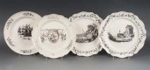 Two Wedgwood black transfer cr