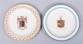 TWO WEDGWOOD CREAMWARE ARMORIA