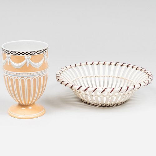 TWO WEDGWOOD CREAMWARE