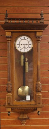 TWO-WEIGHT WALNUT REGULATOR WA