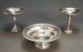 TWO WEIGHTED STERLING SILVER C