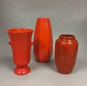 TWO WELLER ART POTTERY 'CHENGT