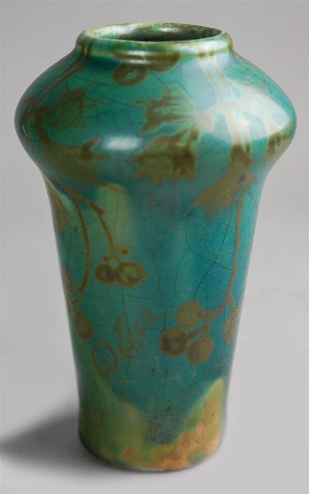 TWO WELLER ART POTTERY 'SICARD' BUD