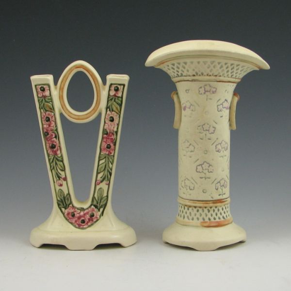 Two Weller vases including a Roma