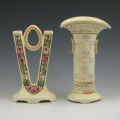 Two Weller vases including a R