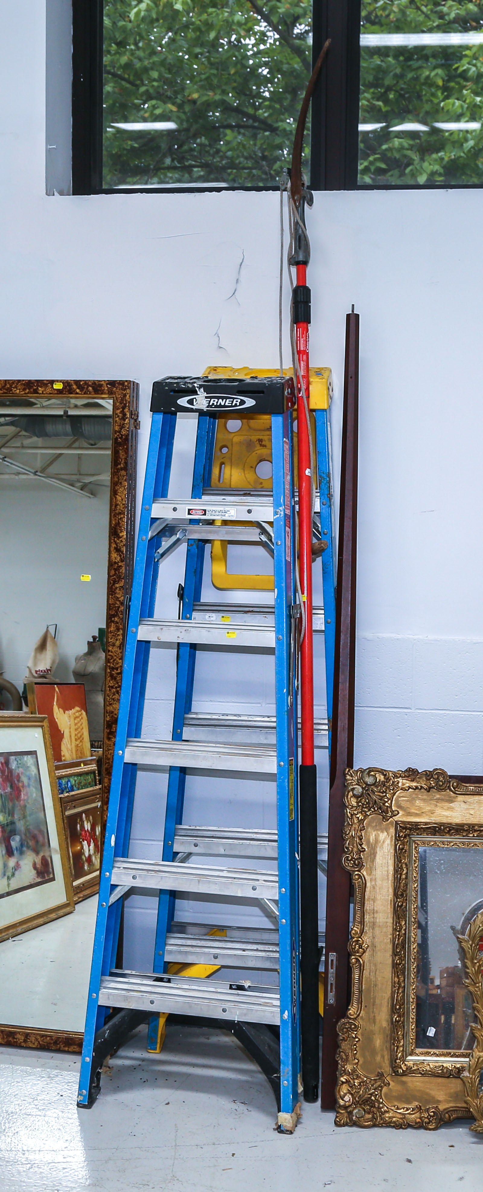 TWO WERNER SIX FT. FIBERGLASS