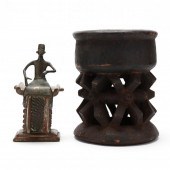 TWO WEST AFRICAN TRIBAL WORKS