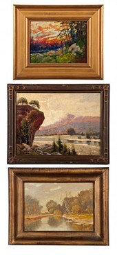Two Western Landscapes and One