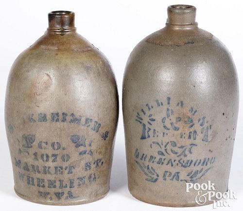 TWO WESTERN PENNSYLVANIA ONE GALLON