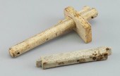 TWO WHALEBONE UTILITARIAN ITEM