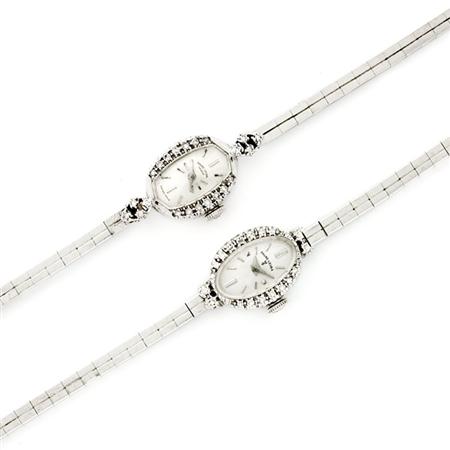 Two White Gold and Diamond