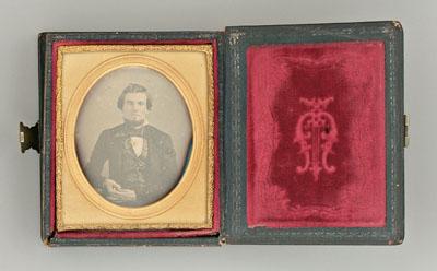 Two Wilde signed daguerreotypes,