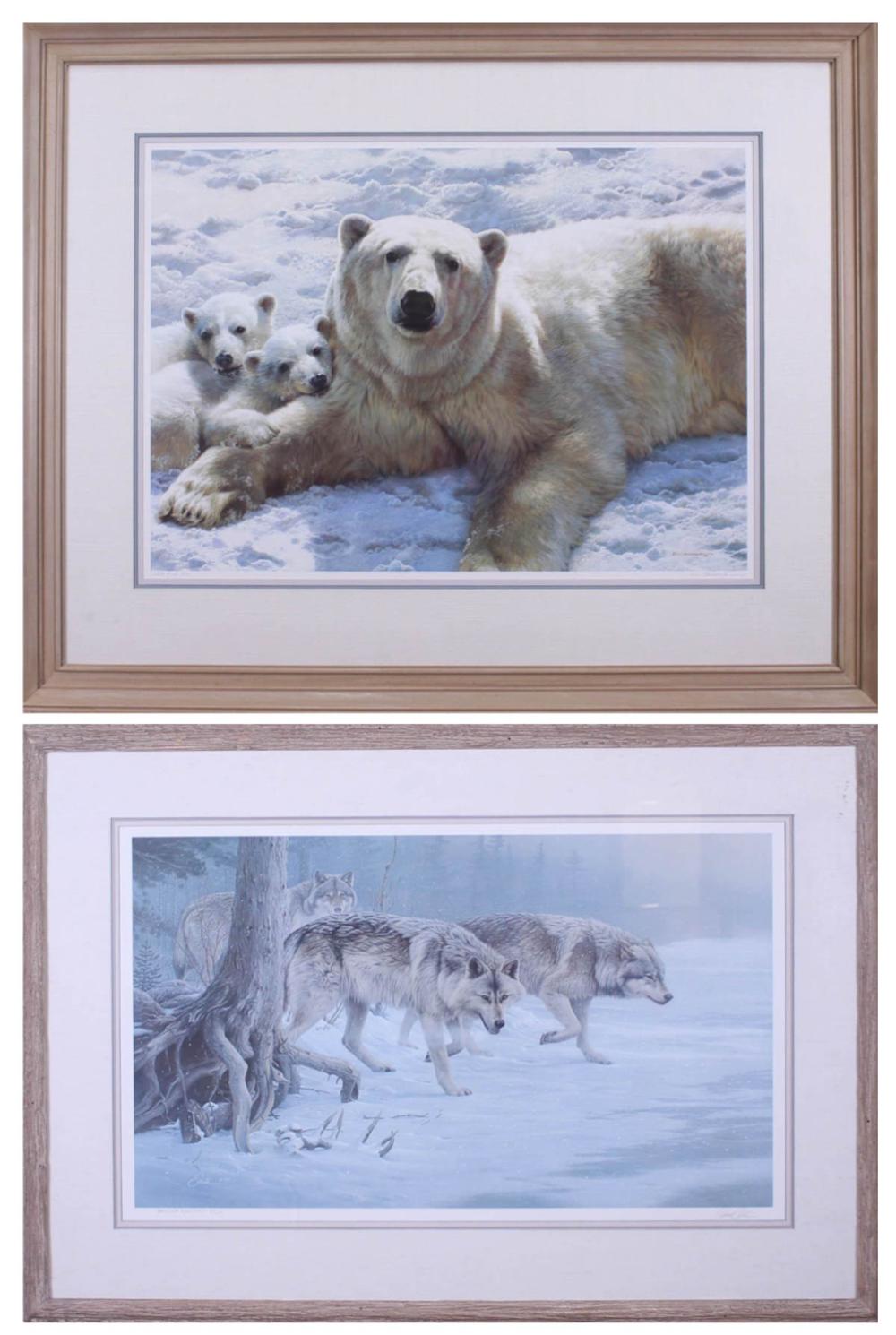 TWO WILDLIFE PRINTSTWO WILDLIFE