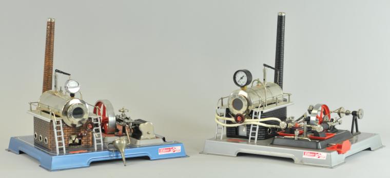 TWO WILESCO STEAM ENGINES West
