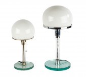 TWO WILHELM WAGENFELD BAUHAUS