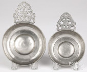TWO WILLIAM CALDER PEWTER PORR