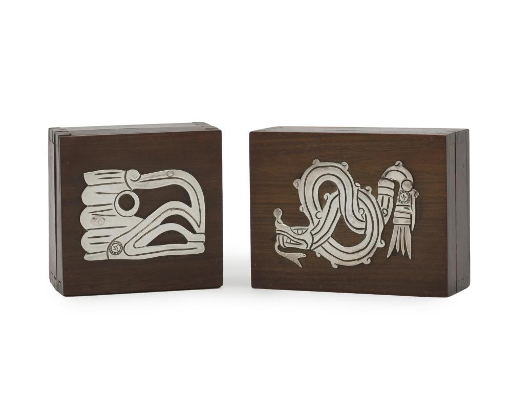 TWO WILLIAM SPRATLING ROSEWOOD