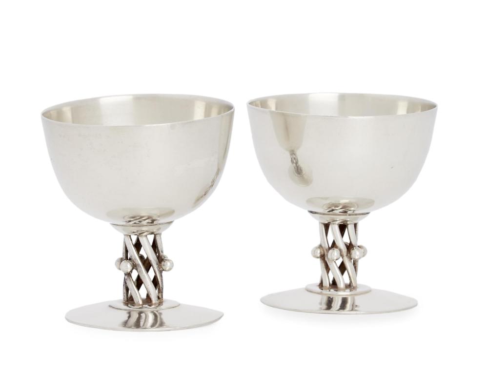 TWO WILLIAM SPRATLING STERLING