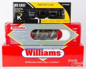 TWO WILLIAMS TRAIN LOCOMOTIVE,