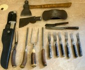 TWO WINCHESTER HATCHETS, WINCH