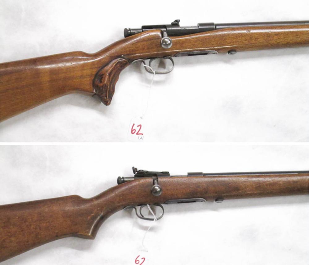 TWO WINCHESTER MODEL 69 BOLT ACTION