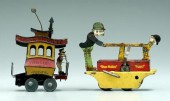 Two wind-up toys: "Moon Mullin