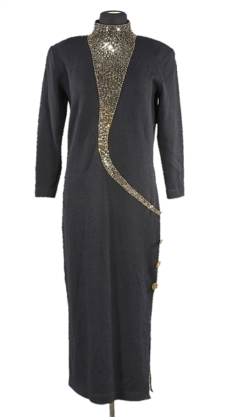 Two women's evening dresses by