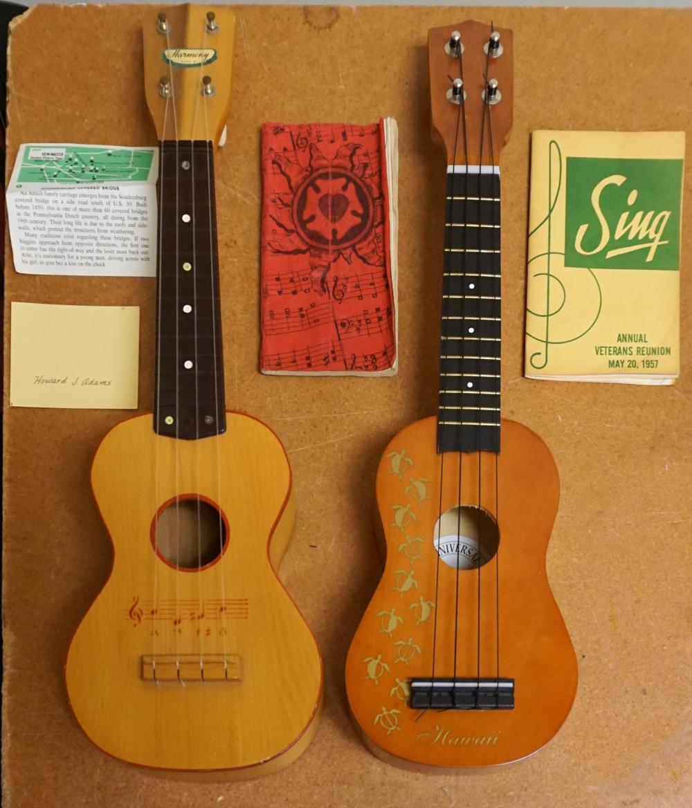 TWO WOOD UKELELESTwo Wood Ukeleles,