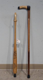 TWO WOOD WALKING STICKSTwo Woo