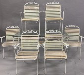 TWO WOODARD OUTDOOR IRON PATIO