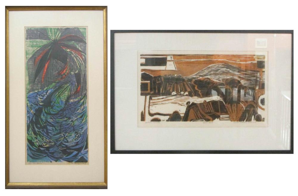 TWO WOODCUTS: DANNY PIERCE