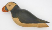 TWO WOODEN DECOYS, TO INCLUDE:
