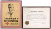 Two Woodrow Wilson documents: