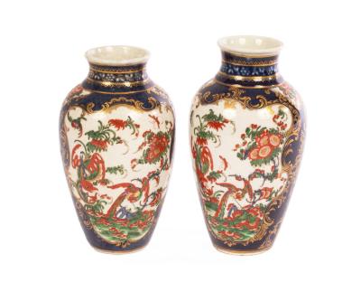Two Worcester blue scale Kakiemon