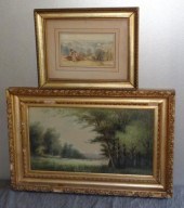 Two Works on Paper. P. Parsons
