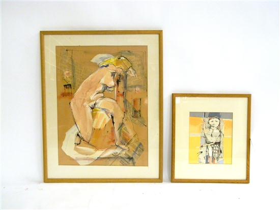 Two works on paper: Reynard F.