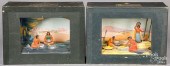 TWO WPA PROJECT DIORAMASTwo WP