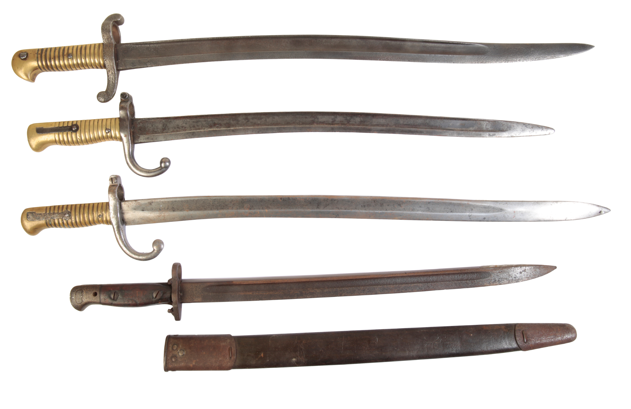 TWO WWI BRITISH BAYONETS with
