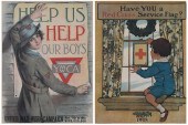 TWO WWI POSTERSHaskell Coffin