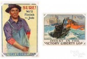 TWO WWI PROPAGANDA POSTERSTwo
