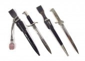 TWO WWII GERMAN POLICE DAGGERS