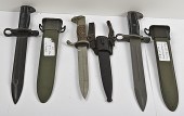 Two WWII M-1 Garand Bayonets a